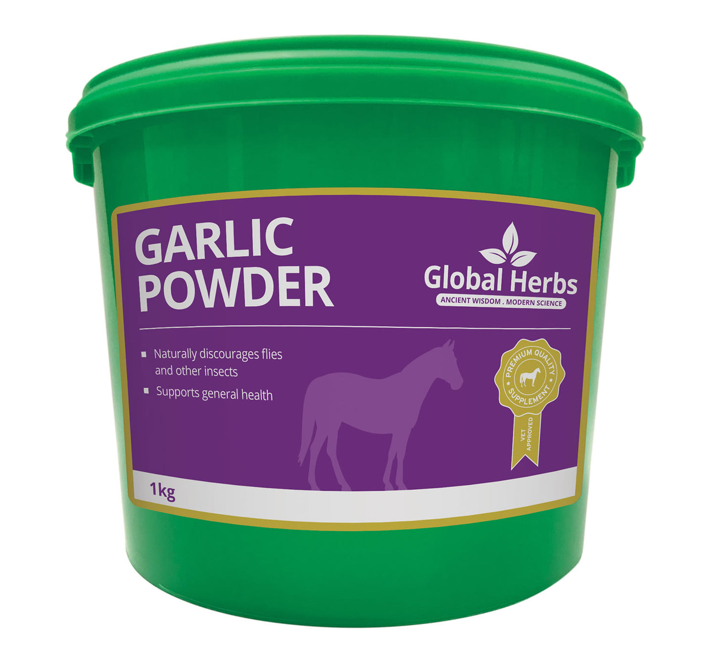 Global Herbs Garlic Powder Horse Supplement