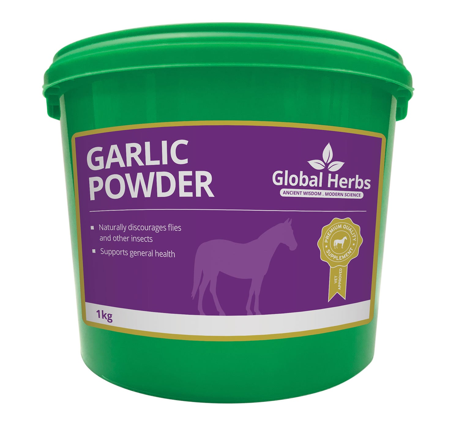 Global Herbs Garlic Powder Horse Supplement