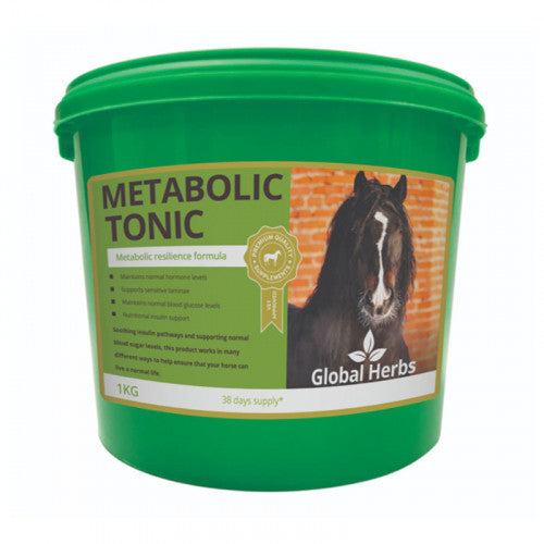 Global Herbs Metabolic Tonic Equine Feed Supplement
