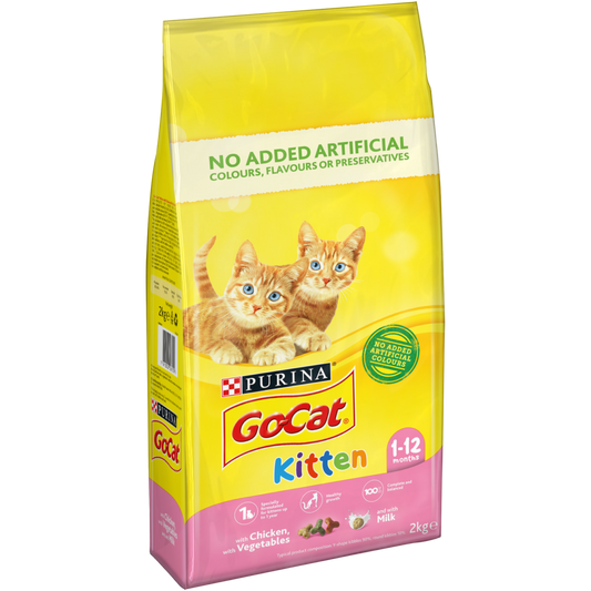 Go Cat Complete Kitten Chicken & Veg 2kg