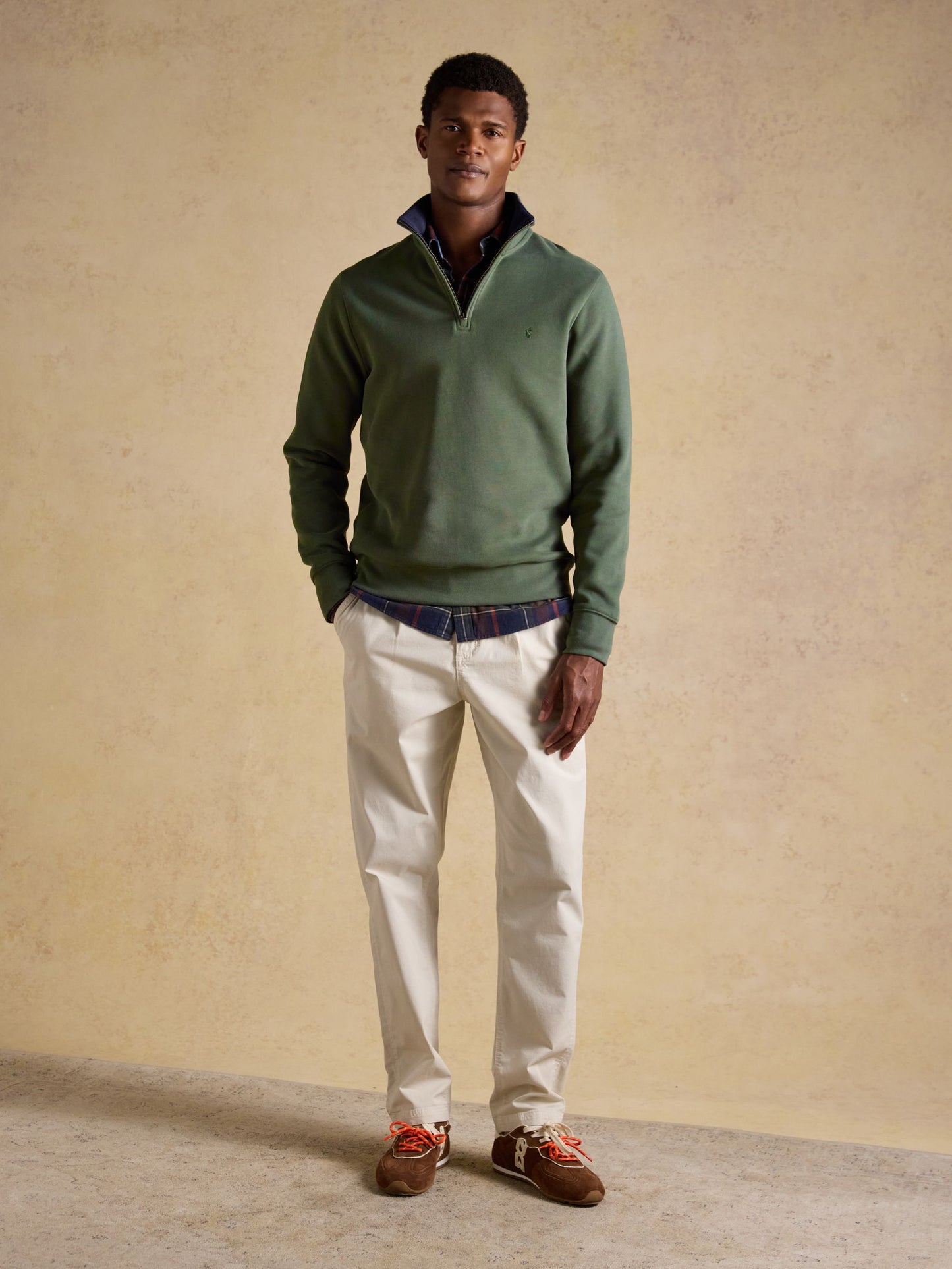 Joules Alistair Zip-Neck Sweatshirt