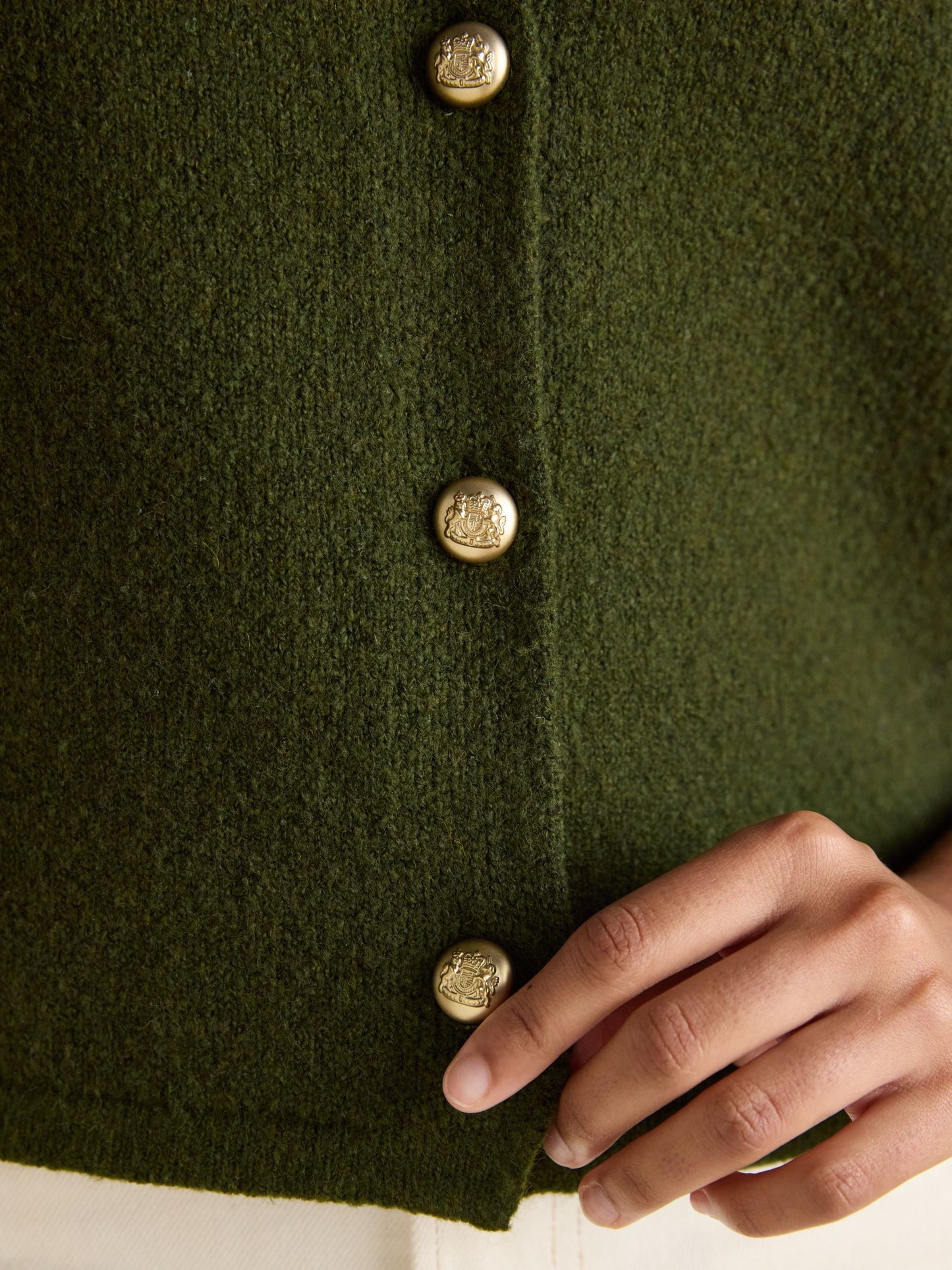 Joules Holly Button Through Knitted Vest