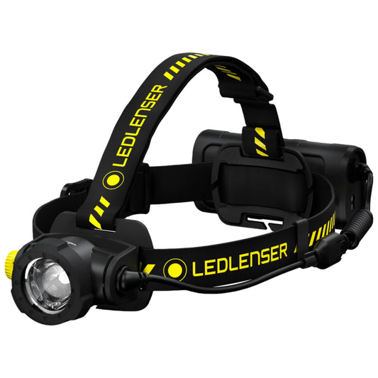 LEDLenser – H15R WORK - RECHARGEABLE LED Headlamp (WK2500)