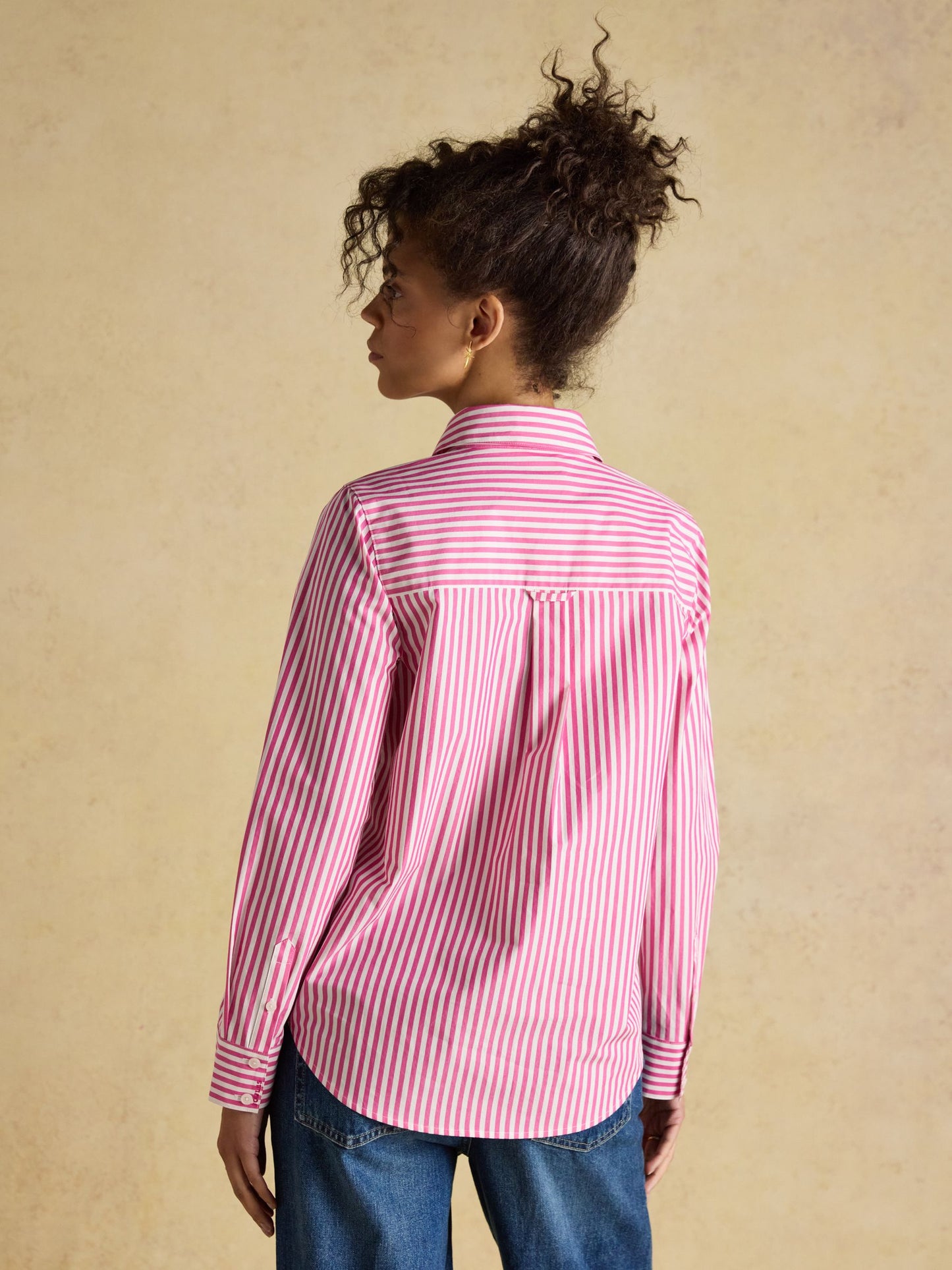 Joules Classic Fit Stripe Poplin Shirt