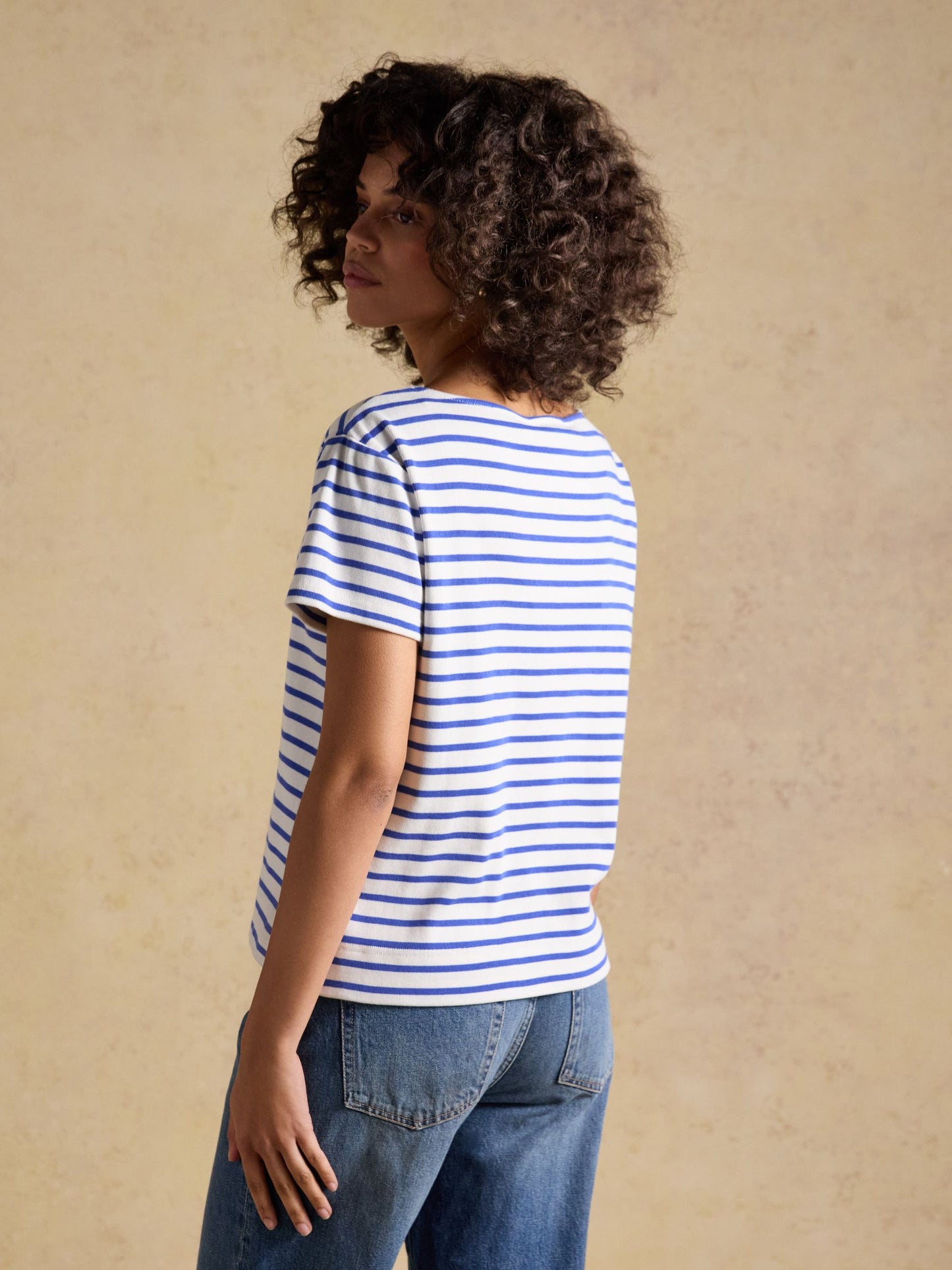 Joules Harbour Short Sleeve Breton Top