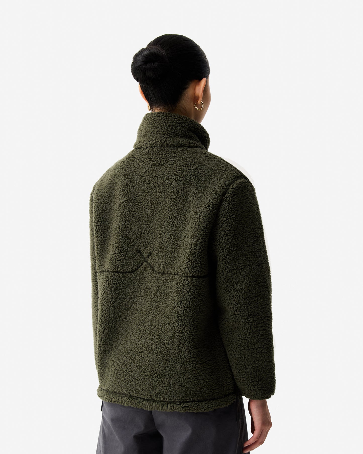 Hunter Boots Tiorga 1/4 Zip Borg Fleece