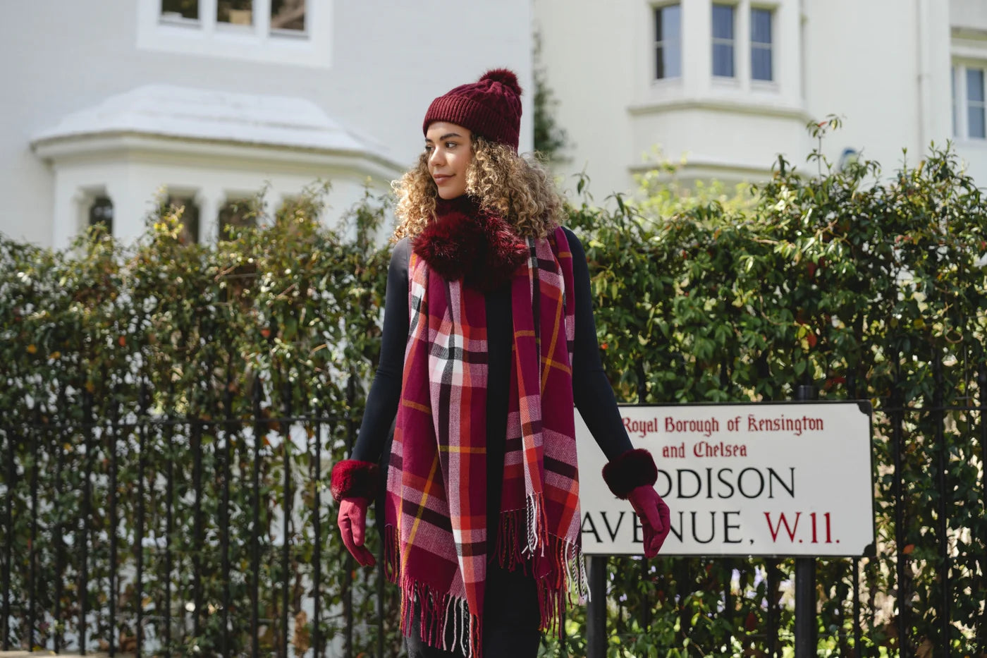 Park Lane Cable Knit Hat