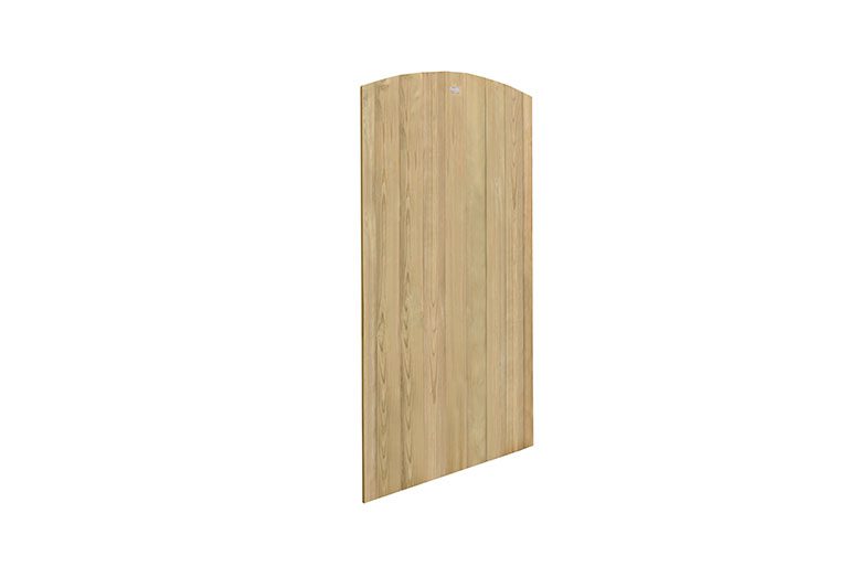 Forest Garden Heavy Duty Dome Top Tongue & Groove Gate 6ft (1.80m High)