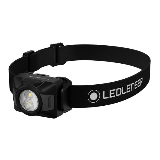 Ledlenser HF4R Core compact rechargeable head torch with adjustable headband and slim lamp head