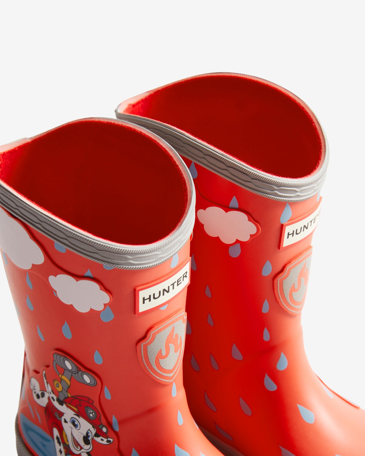 Hunter Original Paw Patrol Marshall Kids First Grab-Handle Wellington Boots