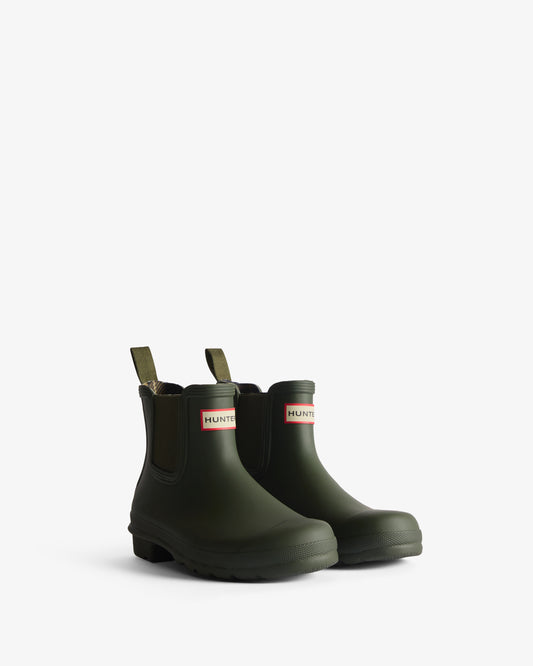 Hunter Boots Women's Tartan Lining Chelsea Boots