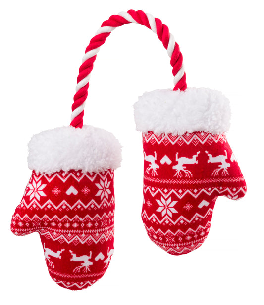 House of Paws Mittens Rope Dog Toy