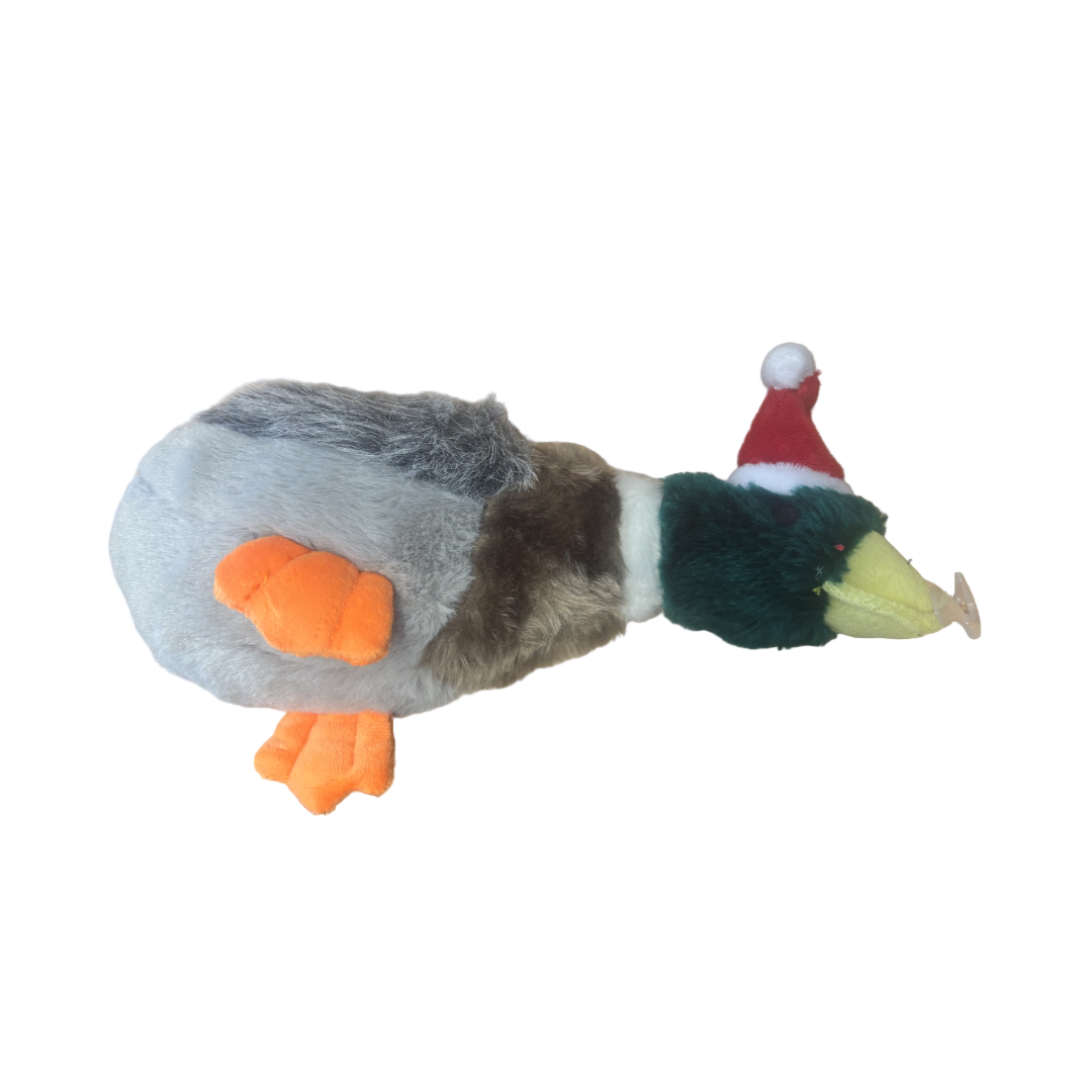 Dog Toy Mallard Christmas