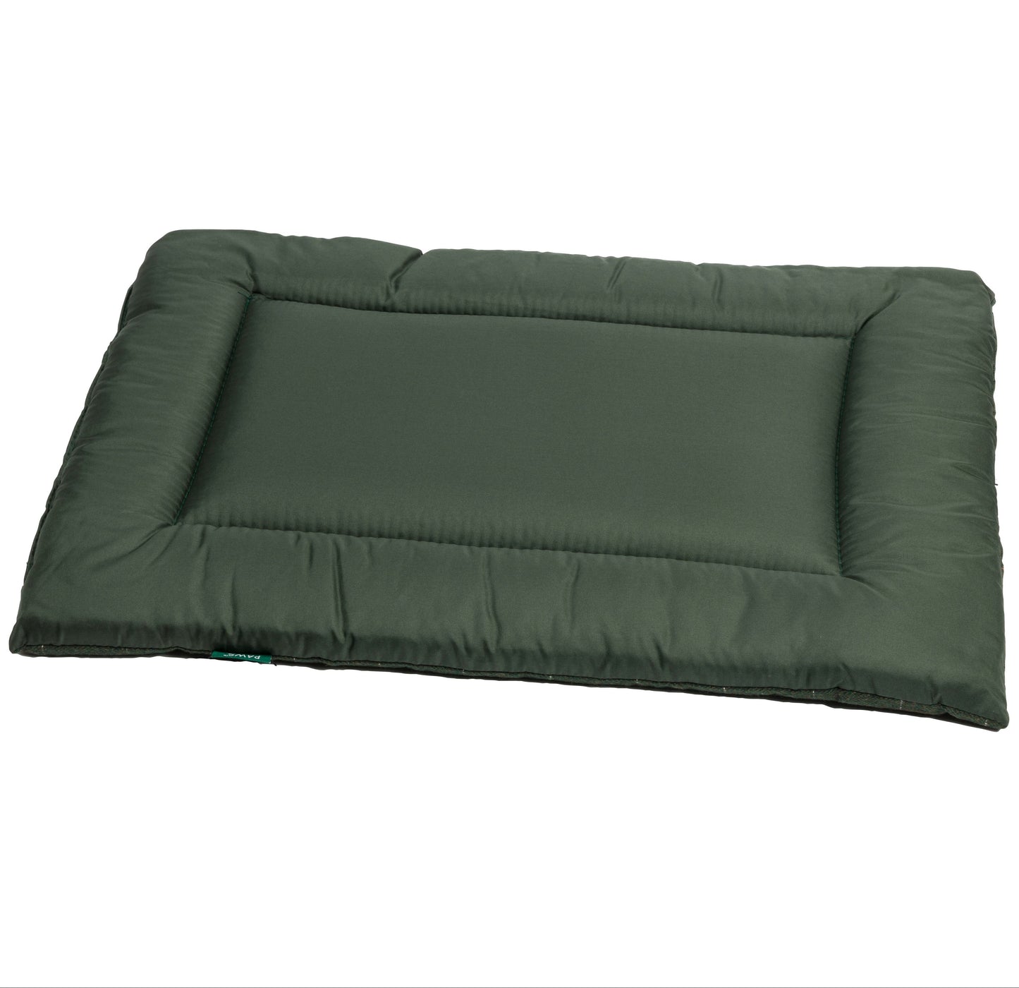 House of Paws Green Tweed Crate Mat