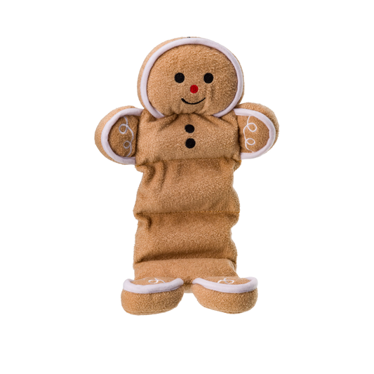 Dog Toy Gingerbread Long Squeaker