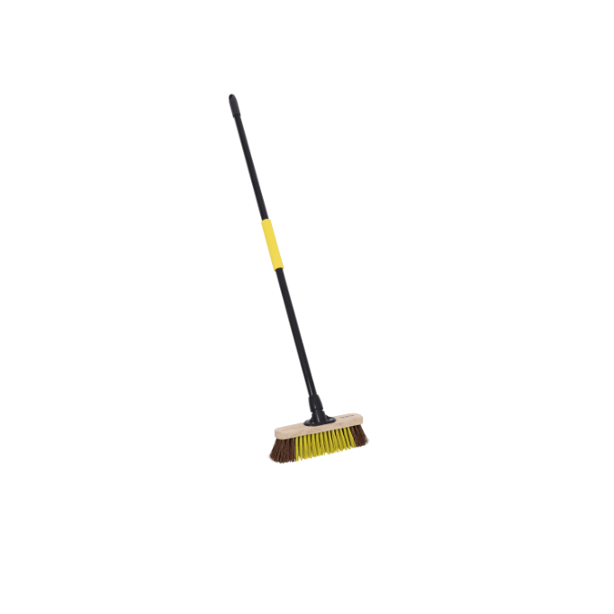 Bulldozer 11" Dual Fill Bass/PVC Broom