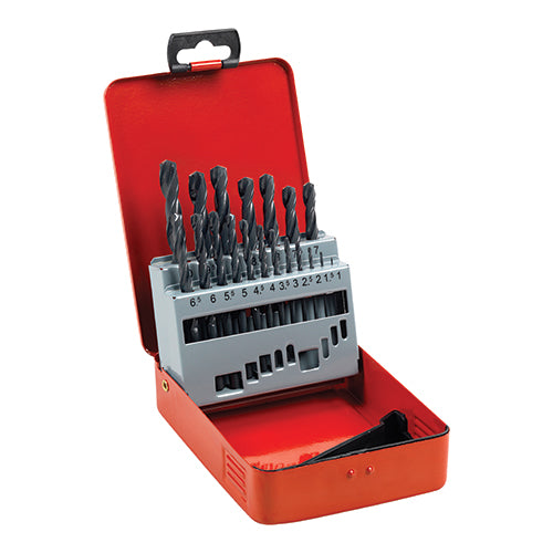TIMCO - Roll Forged Jobber Drills Set - HSS - 19PCE