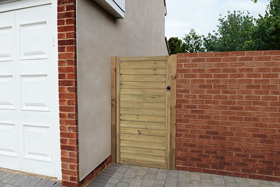 Forest Garden Horizontal Tongue & Groove Gate 6ft (1.83m High)