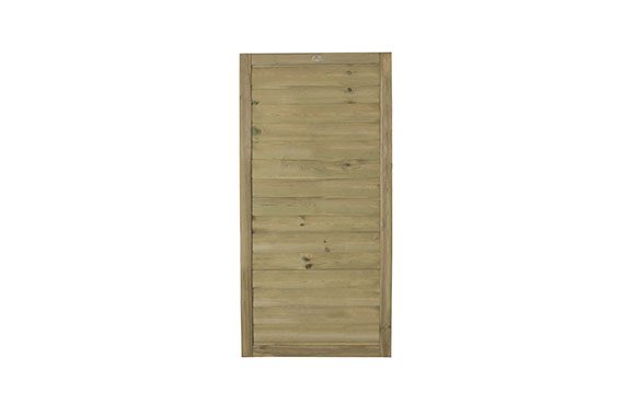 Forest Garden Horizontal Tongue & Groove Gate 6ft (1.83m High)
