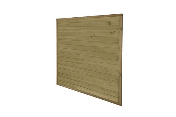 Forest Garden Pressure Treated Horizontal Tongue And Groove Fence Panel