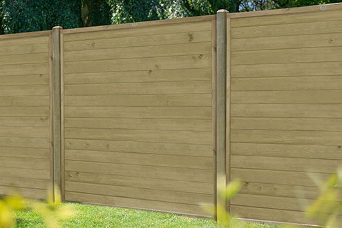 Forest Garden Pressure Treated Horizontal Tongue And Groove Fence Panel
