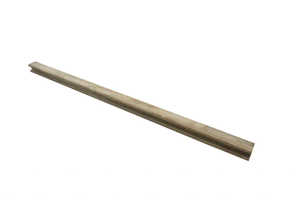 Forest Garden Reeded Slotted Post