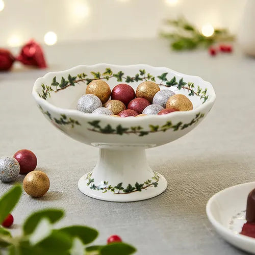 Portmeirion The Holly & The Ivy Scalloped Dish