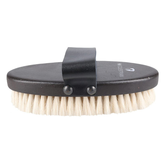 HY Equestrian ProGroom Deluxe Body Brush with Goat Hair