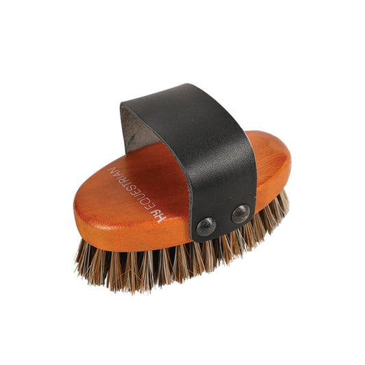 HY Equestrian ProGroom Luxury Tan Body Brush