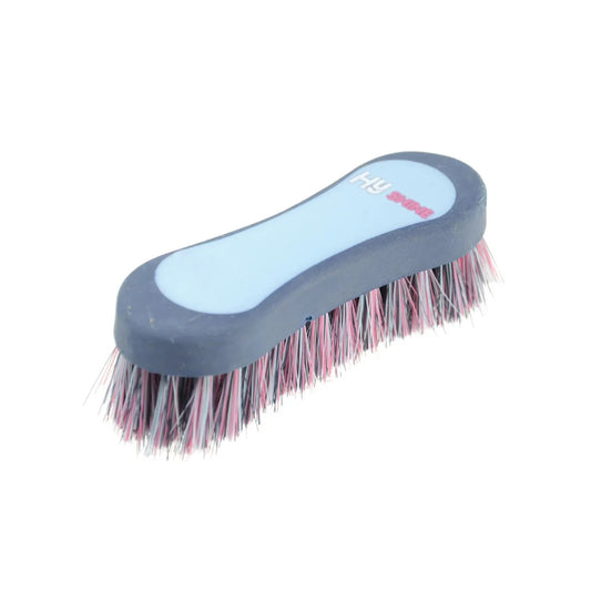 HY Equestrian ProGroom Two-Tone Face Brush