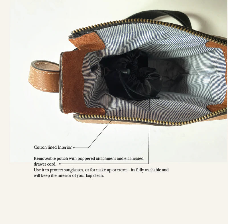 Barkworth Reeve Hackthorn Leather Crossbody Bag