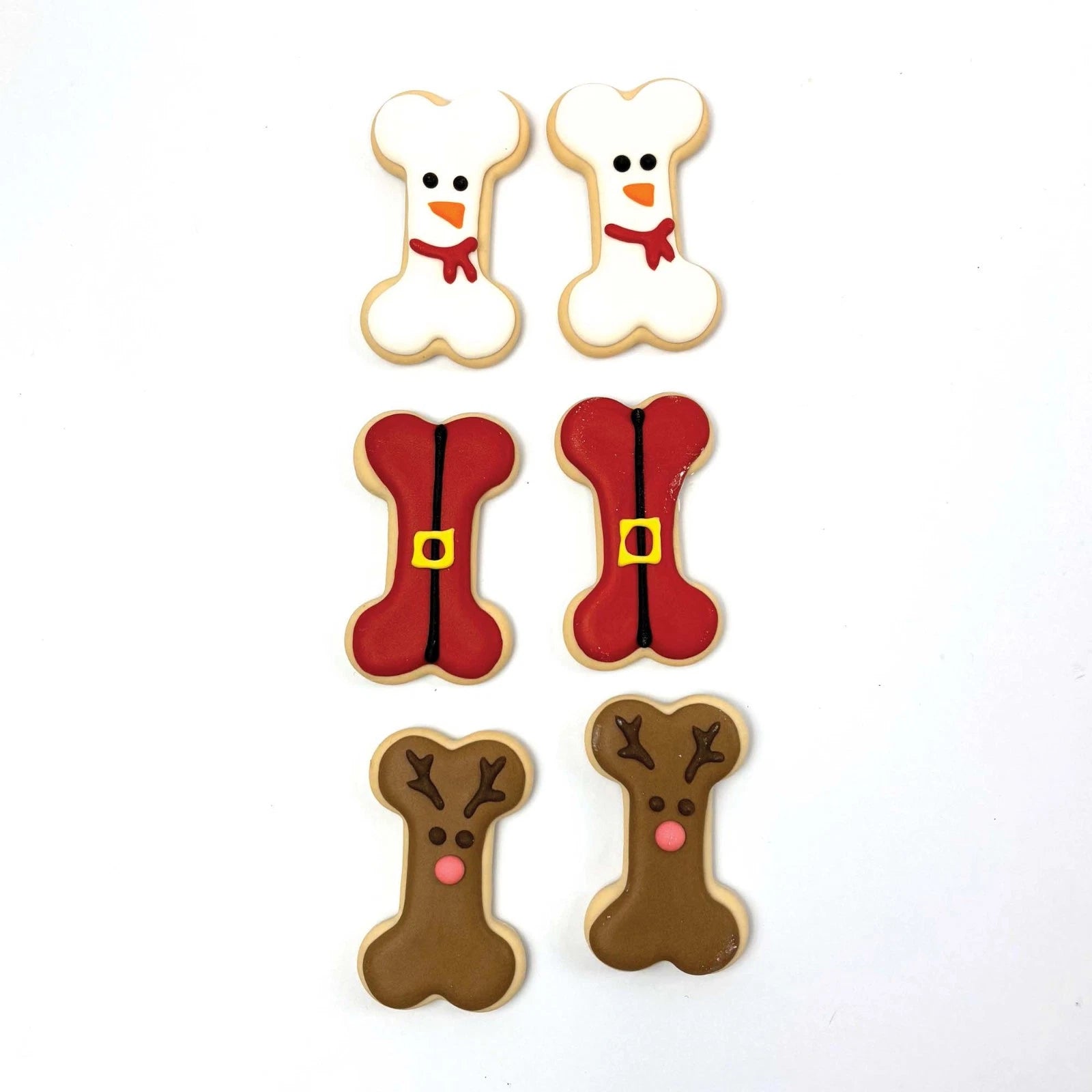 Happy Pet Dog Christmas Bones Festive Biscuits