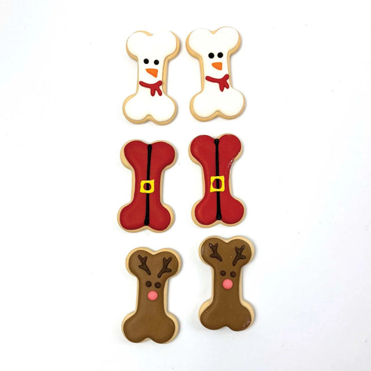Happy Pet Dog Christmas Bones Festive Biscuits