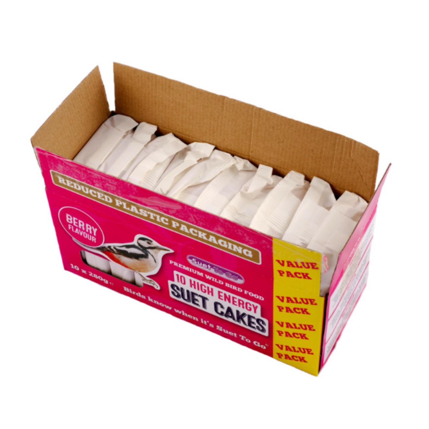 Harrison's Suet To Go Cake Block Berry Box 10 x 280g