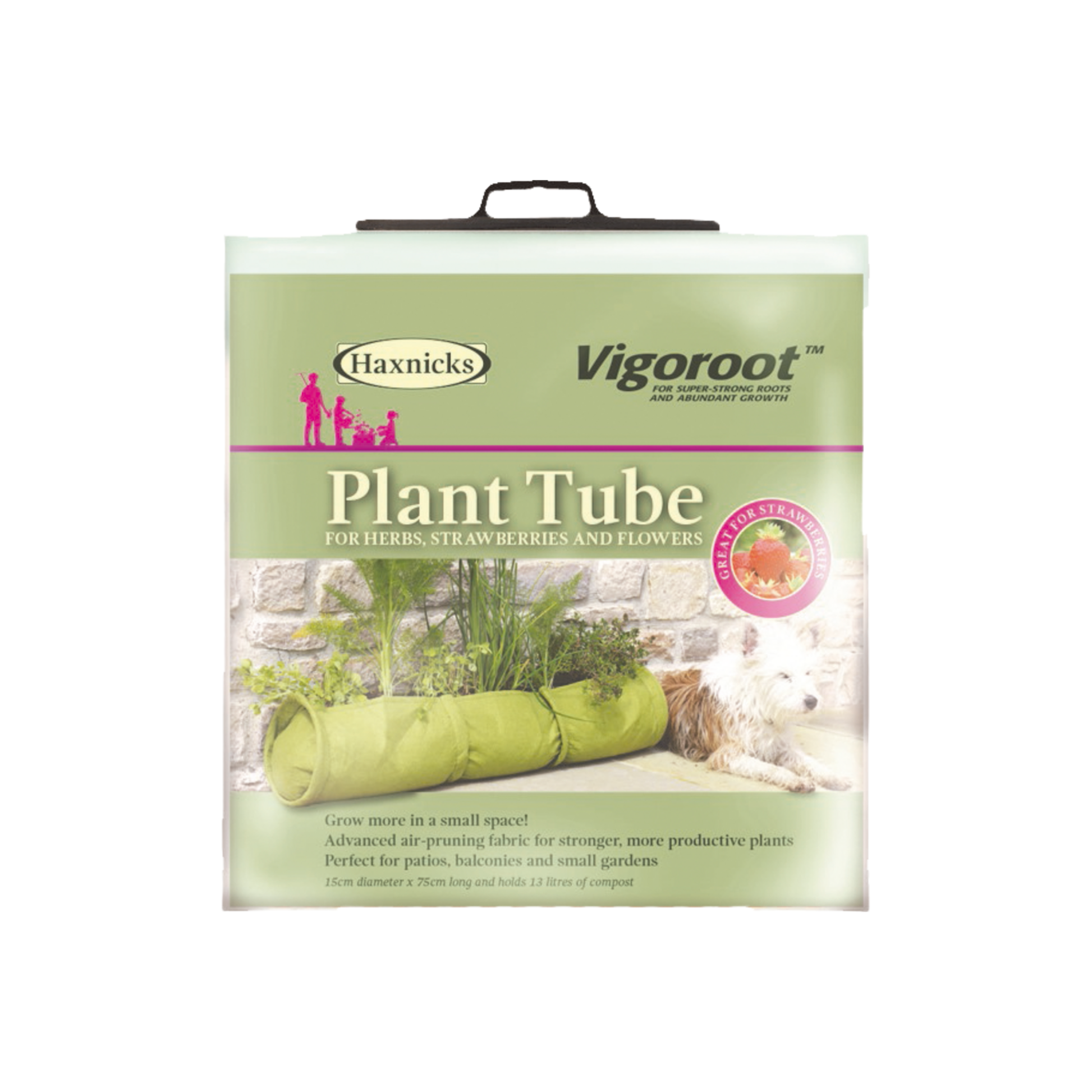 Haxnicks Vigoroot Plant Sack Tubular Fabric Grower