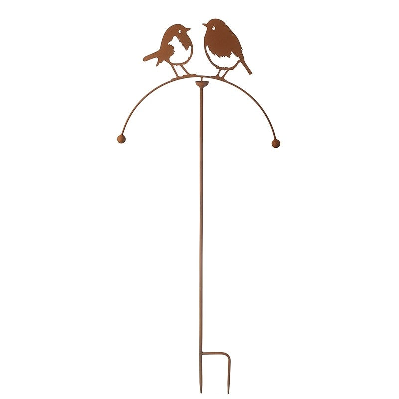 Heaven Sends Balancing Birds Metal Garden Stake