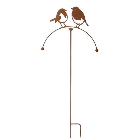 Heaven Sends Balancing Birds Metal Garden Stake