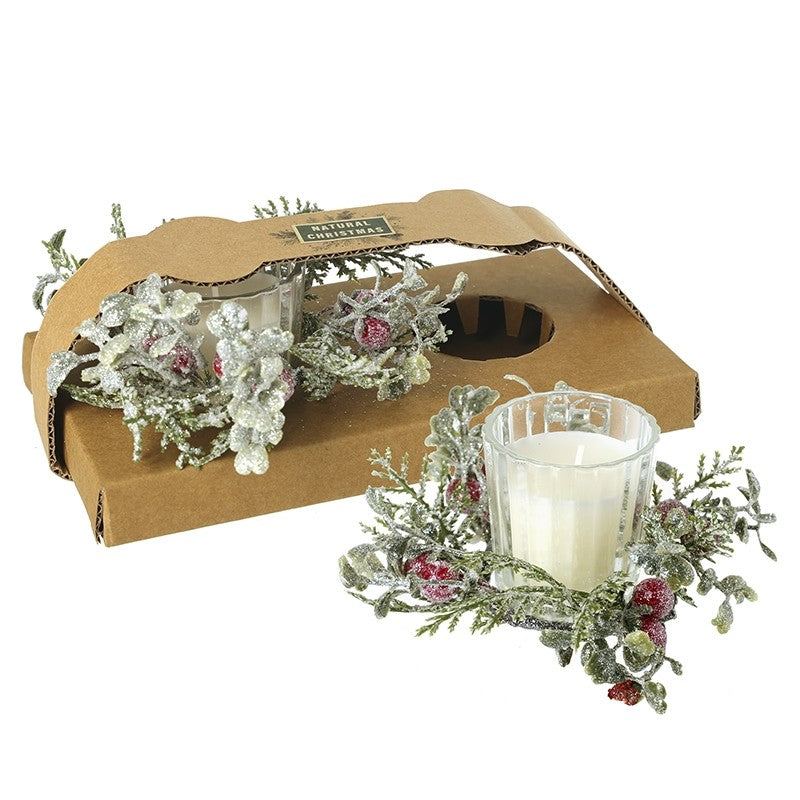 Heaven Sends Foliage T Light Candles