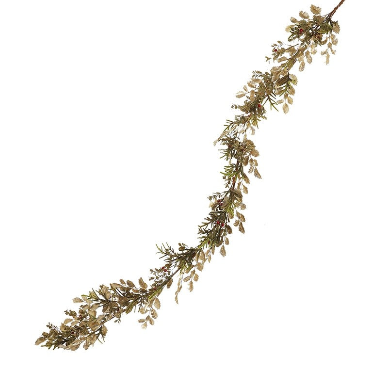 Heaven Sends Gold Foliage Garland Christmas Decoration