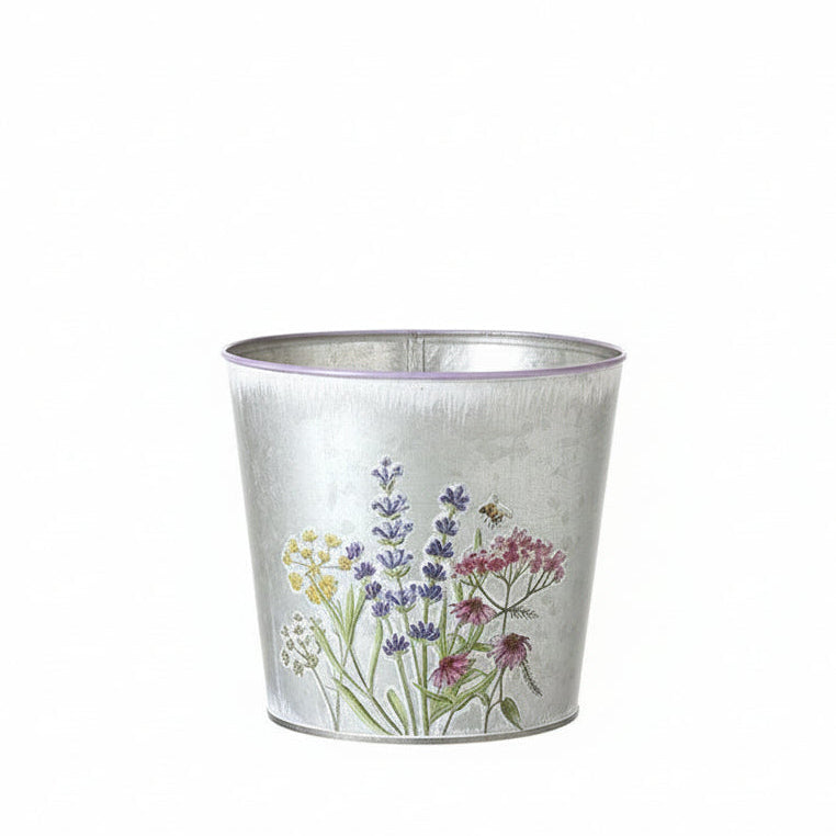 Heaven Sends Metal Flower Pot