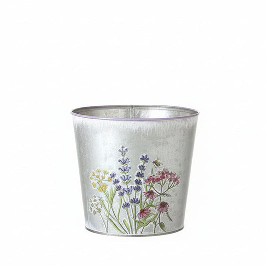 Heaven Sends Metal Flower Pot