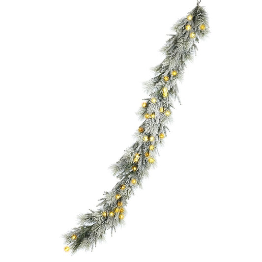 Heaven Sends Snowy Light Up Garland