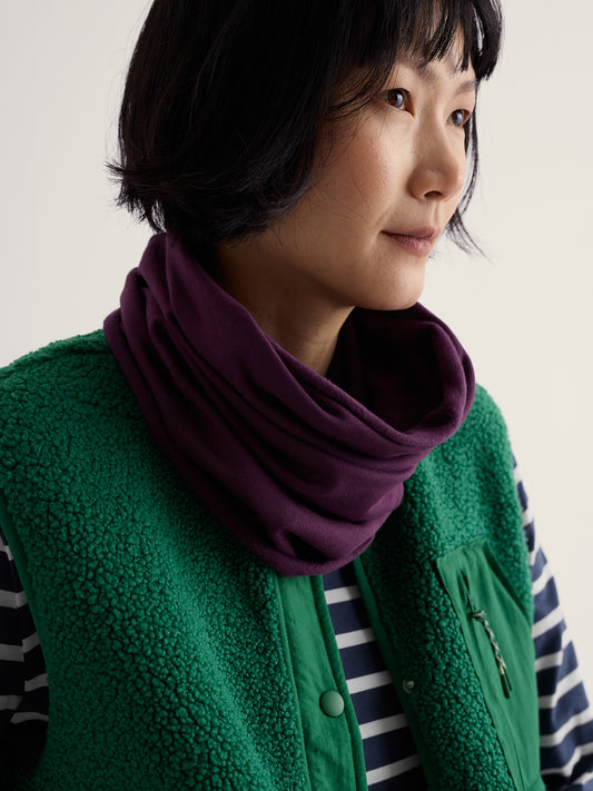 Seasalt Womens Heavyweight Handyband in organic cotton jersey with soft brushed fleece lining