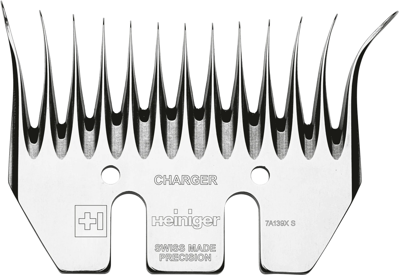 Heiniger Charger Standard Left Hand Sheep Shearing Comb