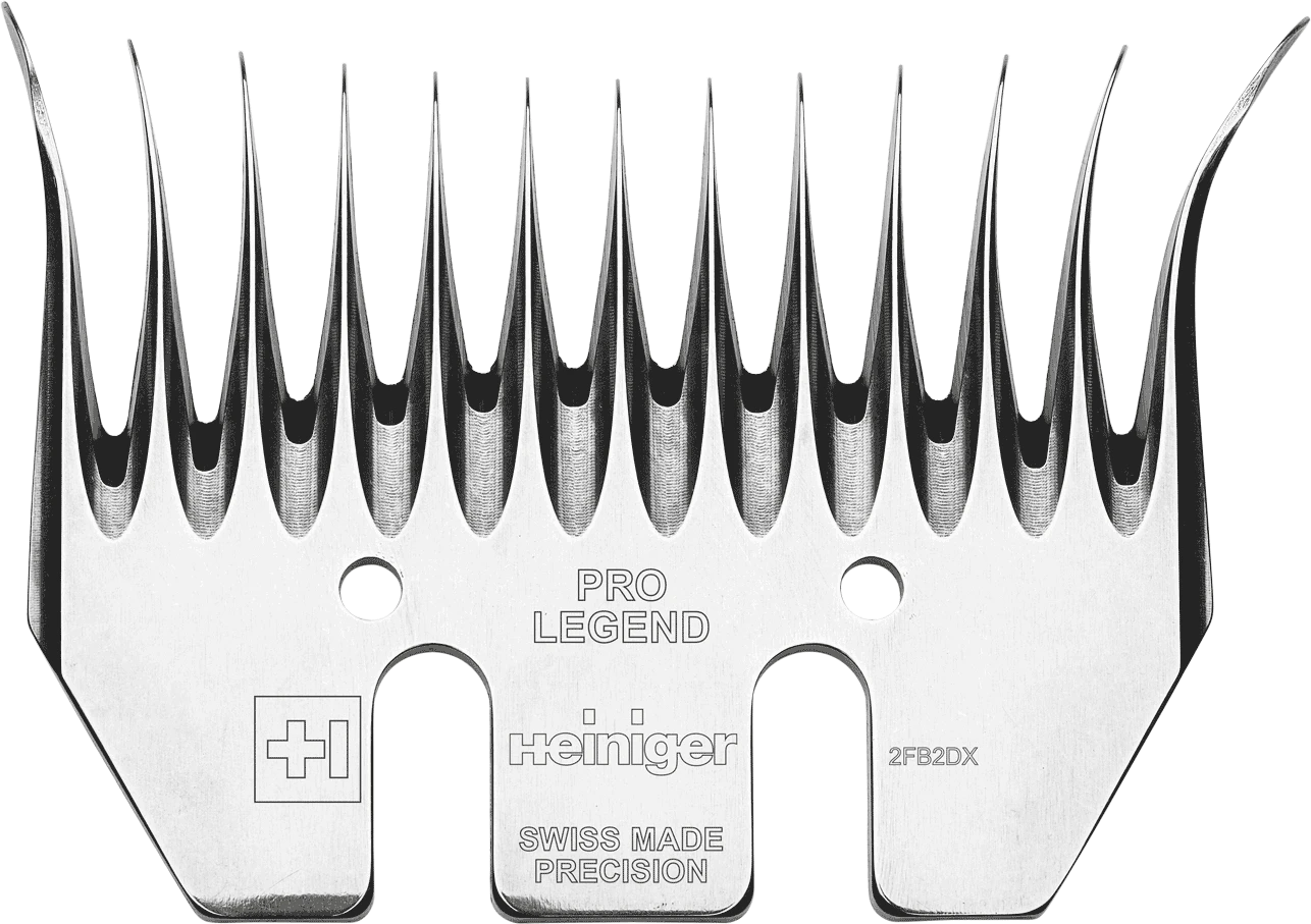 Heiniger Pro Legend Right Hand Sheep Shearing Comb