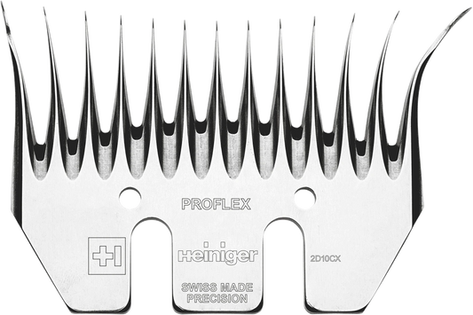 Heiniger Proflex Run-In Right Hand Sheep Shearing Comb