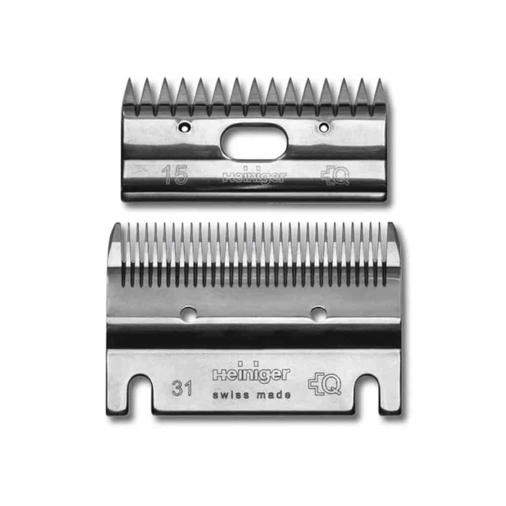 Heiniger Standard Cattle Blade Set 31/15