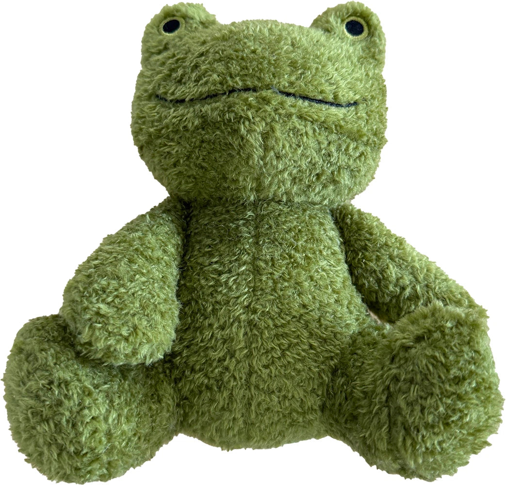 Hem & Boo Puppy Plush Frog Dog Toy