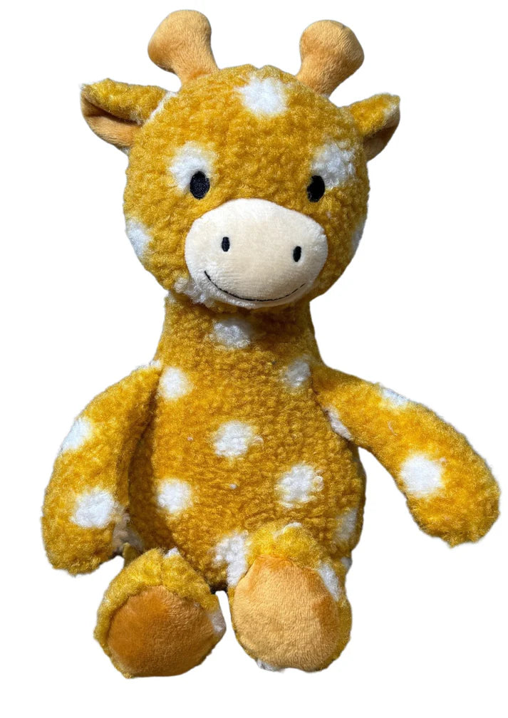 Hem & Boo Safari Giraffe Plush Squeaky Dog Toy