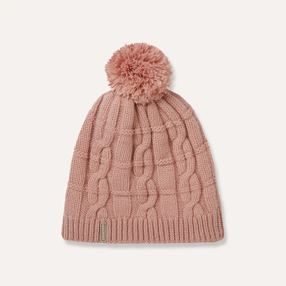 Sealskinz Hemsby Waterproof Cable Knit Bobble Hat